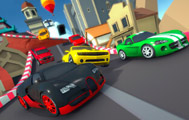 フラッシュゲーム Cartoon Mini Racing