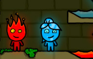 無料のオンラインゲームFireboy And Watergirl Forest Temple