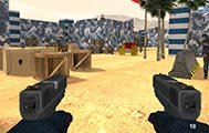 Šaušanas spēle Commando Gun Shooting