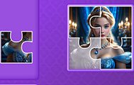 Puzles spēle Incredible Princesses and Villains Puzzle