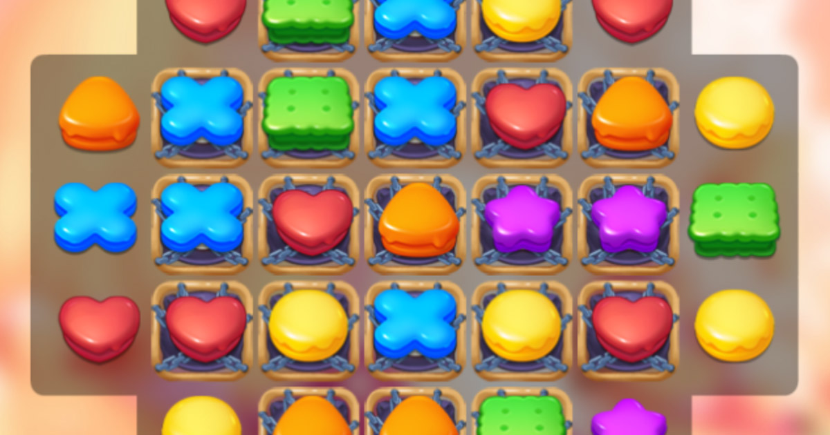 Cookie Rush play puzzle game online
